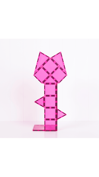 CONNETIX - magnetinis konstruktorius 20d. - Charity Pack Pink