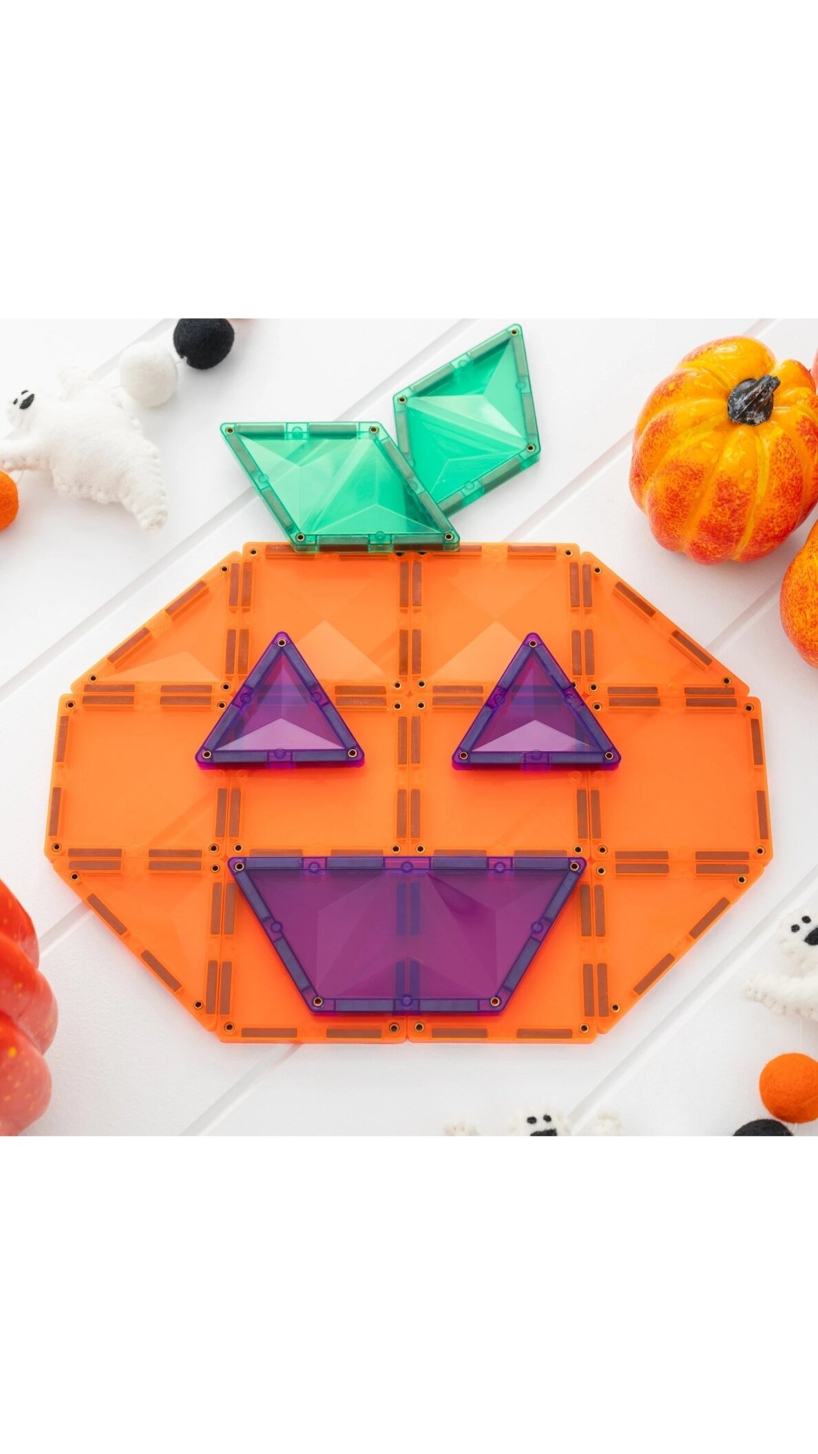 CONNETIX magnetinis konstruktorius Halloween Pumpkin pack 17d. 3