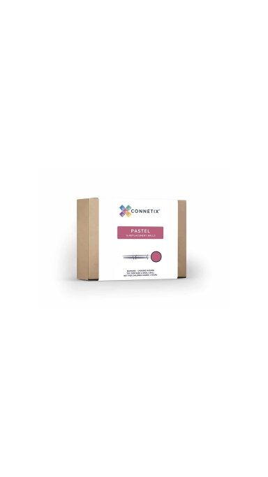 CONNETIX kamuoliukų pakuotė, 16vnt., pasteliniai