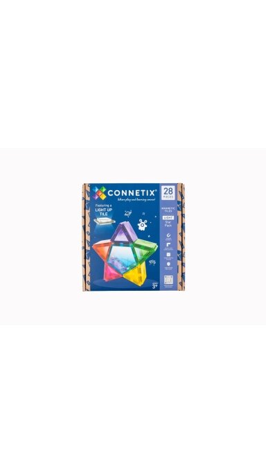 CONNETIX magnetinis konstruktorius - Light Star Pack 28d.