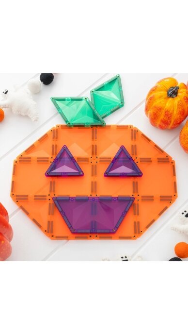 CONNETIX magnetinis konstruktorius Halloween Pumpkin pack 17d. 3