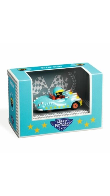 DJECO - Mašinėlė - CRAZY MOTORS  - Blue Gun