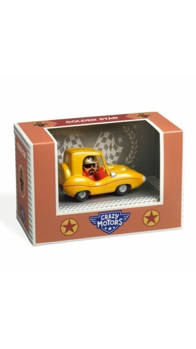 DJECO - Mašinėlė - CRAZY MOTORS - Golden Star