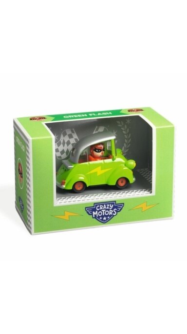 DJECO - Mašinėlė - CRAZY MOTORS - Green Flash