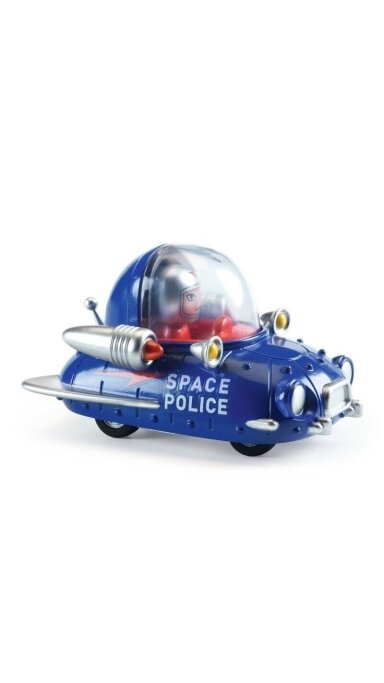 DJECO - Mašinėlė - CRAZY MOTORS - Kosminė policija