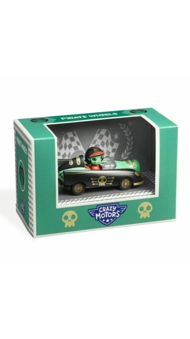 DJECO - Mašinėlė - CRAZY MOTORS - Pirate Wheels