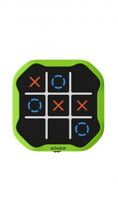 GiiKER TIC-TAC-TOE interaktyvi konsolė, žalsva