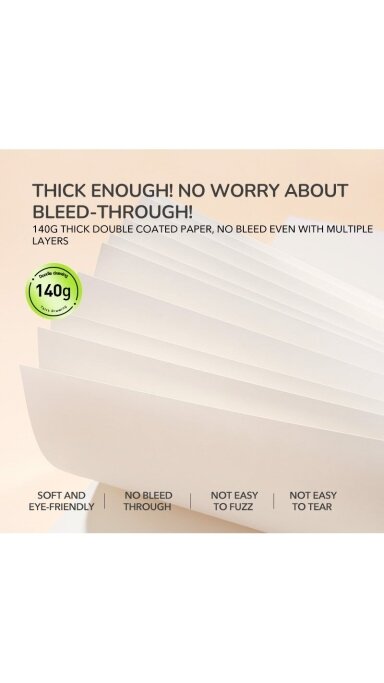 Mideer - Eskizų knyga - 60 lapų
