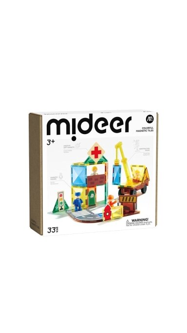 Mideer - Interaktyvus magnetinis konstruktorius - Profesijų herojai