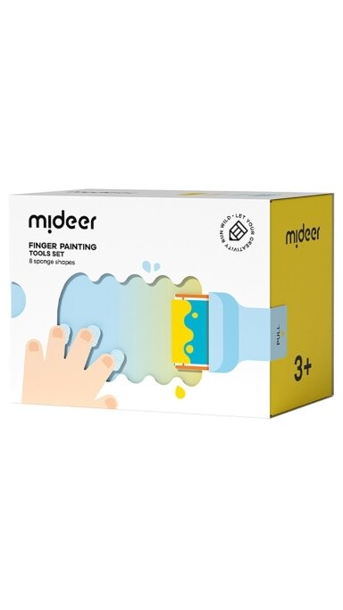 Mideer - Įrankių rinkinys piešimui dažais