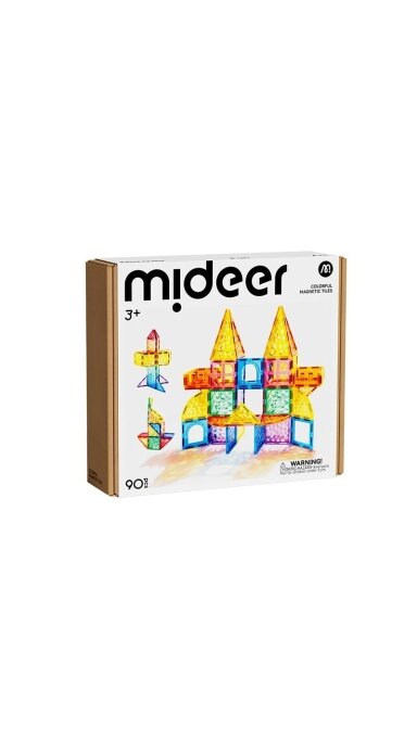 Mideer - Magnetinis konstruktorius - Prizmė - 90 dalių