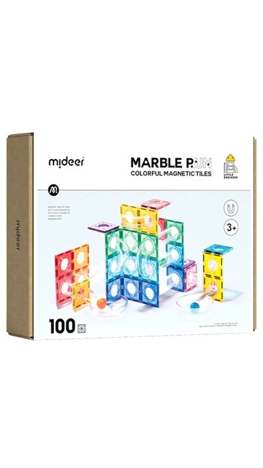 Mideer - Magnetinis konstruktorius - Trasa - 100 dalių