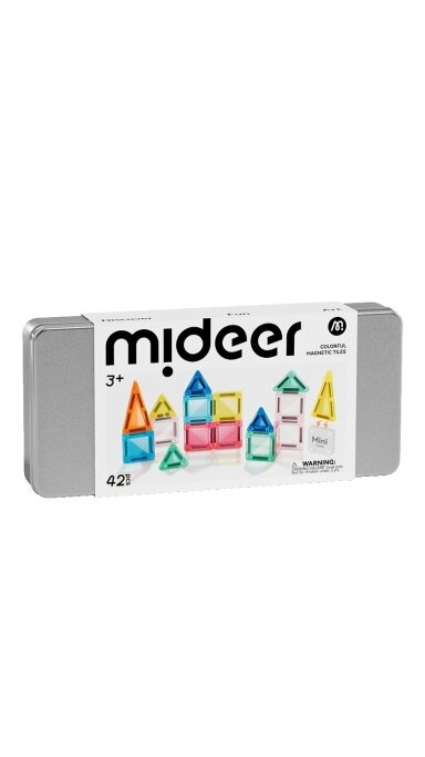 Mideer - Mini magnetinis konstruktorius metalinėje dėžutėje Mideer - Mini magnetinis konstruktorius metalinėje dėžutėje