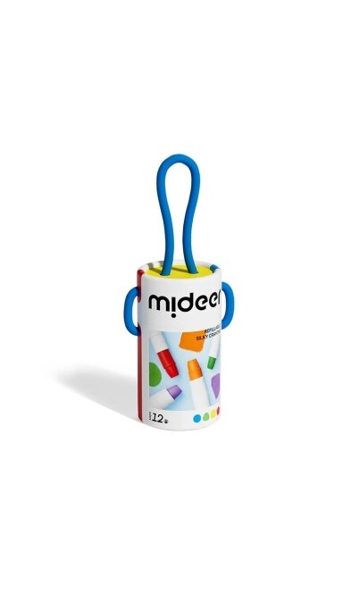 Mideer - Šilkinės kreidelės – 12 spalvų
