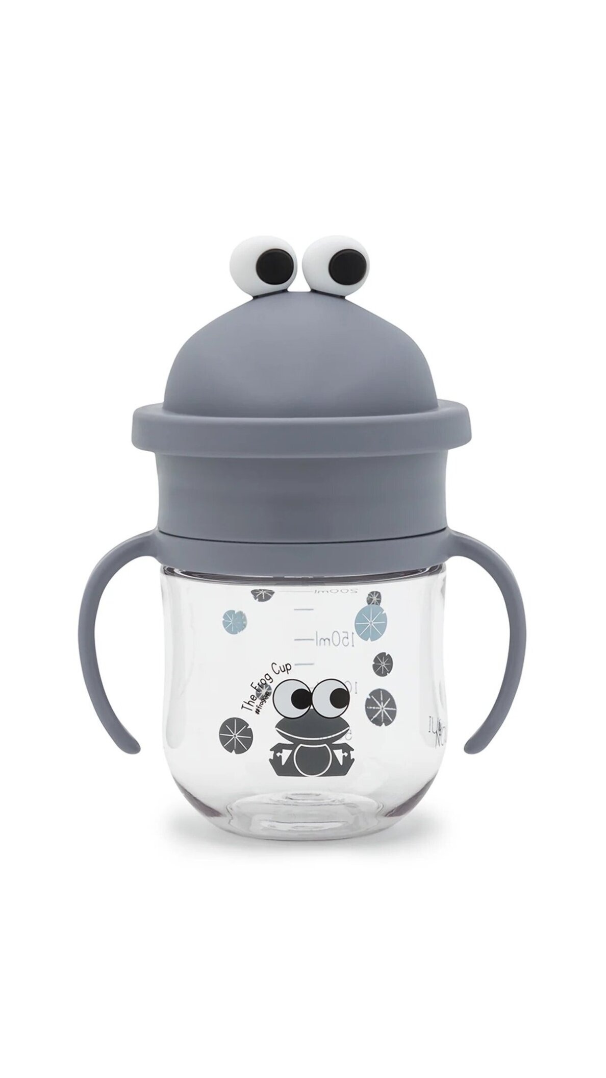 NOUI NOUI 360° puodelis-gertuvė, 250ml - The Frog Cup blue 1