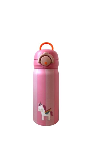 NOUI NOUI nerūdijančio plieno gertuvė, 350 ml, Vienaragis