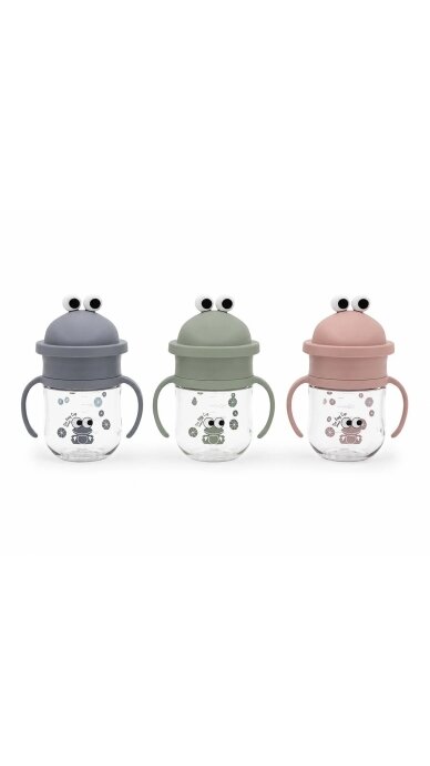 NOUI NOUI 360° puodelis-gertuvė, 250ml - The Frog Cup mint 3