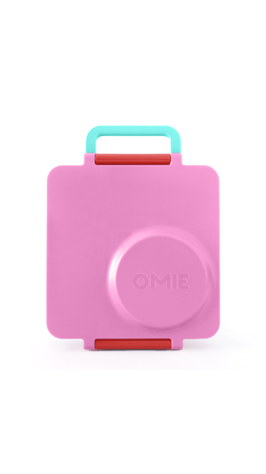 Pietų dėžutė su termosu OmieBox, Pink berry