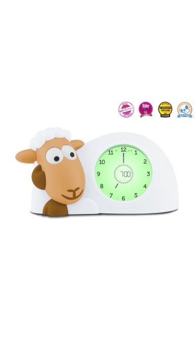 ZAZU Miego laikrodis-treniruoklis - Avinėlis, camel